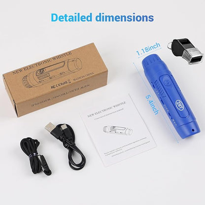 ZHT Electronic Whistle for Coaches, Referees, Teachers - 3 Tones & 3 High Volume, Handheld Whistles with Lanyard - Sports Whistle for Volleyball Soccer, Outdoor Camping, Emergency Safety