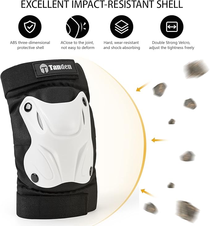 Skating Protective Gear Knee and Elbow Pads Wrist Guards for Roller Skating Skateboarding, Skate Pads Adult Knee Pads