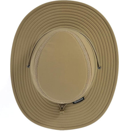 Cimarron Wide Brim Safari Sun Hat for Women & Men – UPF 50+ Outdoor Fishing Hat | Hiking, Running Travel Sun Protection Hat