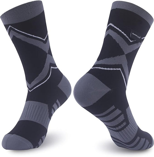 RANDY SUN Waterproof Breathable Socks, [SGS Certified] Unisex Novelty Skiing Trekking Hiking Wading Trail Socks