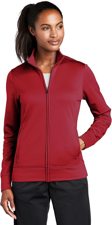 Sport-Tek® Ladies Sport-Wick® Fleece Full-Zip Jacket. LST241
