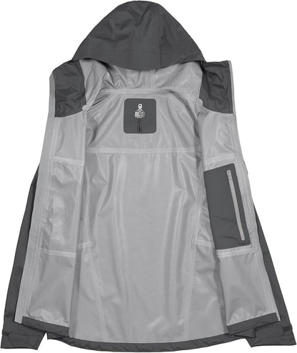 Little Donkey Andy Men's High-performance 3L Hard Shell Waterproof Rain Jacket Breathable Rain Gear for Hiking,Travelling