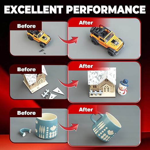 Super Glue Gel Pro, Clear Four 4 Gram Superglue, All Purpose CA Glue for Wood Plastic Craft Metal, Instant Cyanoacrylate Adhesive Repair Ceramic Glass Furniture Leather, Single Use, Quick Dry