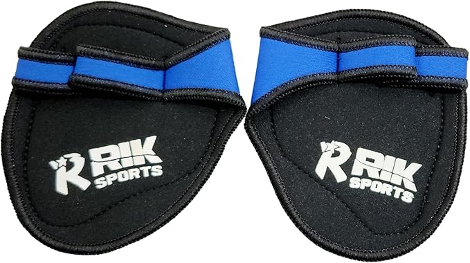Non-Slip Neoprene Gym Grip Pads – Alternative to Workout Gloves for Weightlifting, Pull-Ups, Powerlifting, Calisthenics, and Gymnastics – Fitness Grips for Men and Women
