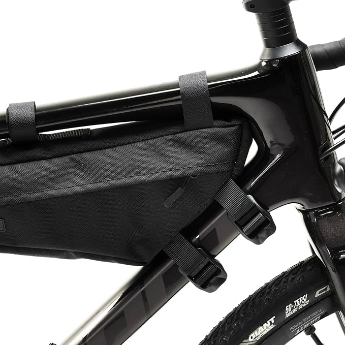 Mira Bike Frame Bag - Water Resistant, Durable Cordura Fabric & Bicycle Equipment Bag - Biking Storage, Bikepacking Pouch, Road for Cycling Adventures