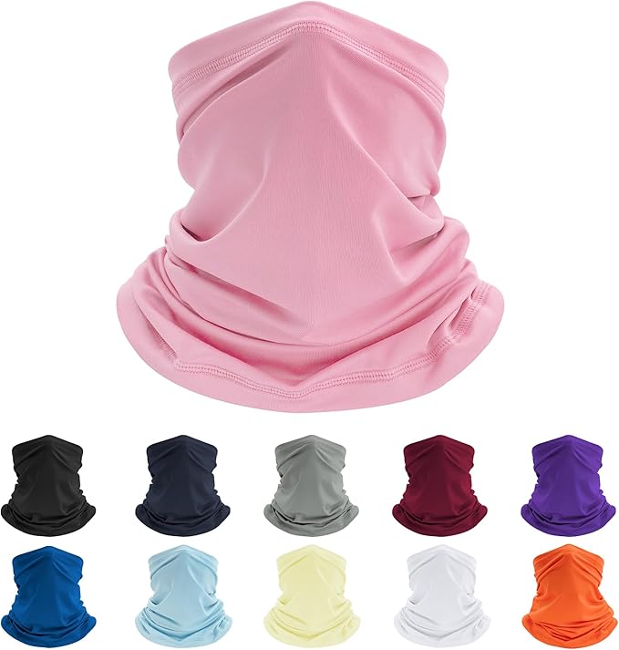 Pukavt 2 Pack 3 Hole Winter Knitted Mask, Full Face Cover Ski Mask Warm Balaclava for Skiing, Motorcycle, Snowboard