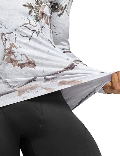 TSLA Men's Thermal Long Sleeve Compression Shirts, Athletic Base Layer Top, Winter Gear Running T-Shirt