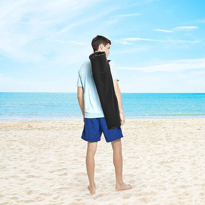 XGEAR Camping Chair Hard Arm High Back Lawn Chair Heavy Duty with Cup Holder, for Camp, Fishing, Hiking, Outdoor, Carry Bag Included