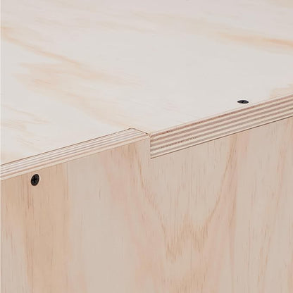 Amazon Basics Plyometric Jump Box, Plyo Box Jumps for Home Gym