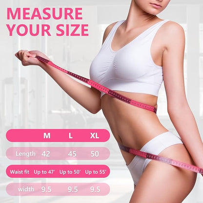 MORECOO Waist Trainer for Women/Men, Waist Sweat Band, Stomach Wrap, Belly Band Sweat Belt, Body Shaper Belt