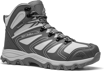 NORTIV 8 Men's Ankle High Waterproof Hiking Boots Outdoor Lightweight Shoes Trekking Trails Armadillo