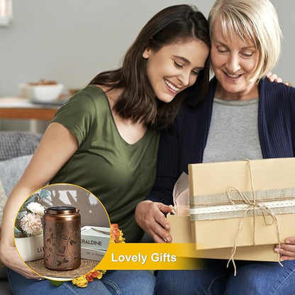 Birthday Gifts for Woman Dragonfly Solar Lanterns Outdoor Waterproof, Dragonfly Gardening Metal Decorative Hanging Lanterns Mothers Day Gifts for Yard/Garden Decor