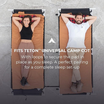 Teton Canvas Camp Pad, Sleeping Pad for Car Camping