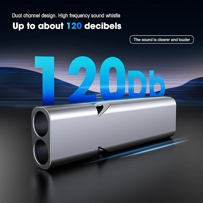 Braylin 3-Pack Emergency Whistles with Lanyard, Referee Whistle, Sports Whistles, Safety Whistle, Survival Whistle, Loudly Shrill, for Outdoor Sport, Various Competitions