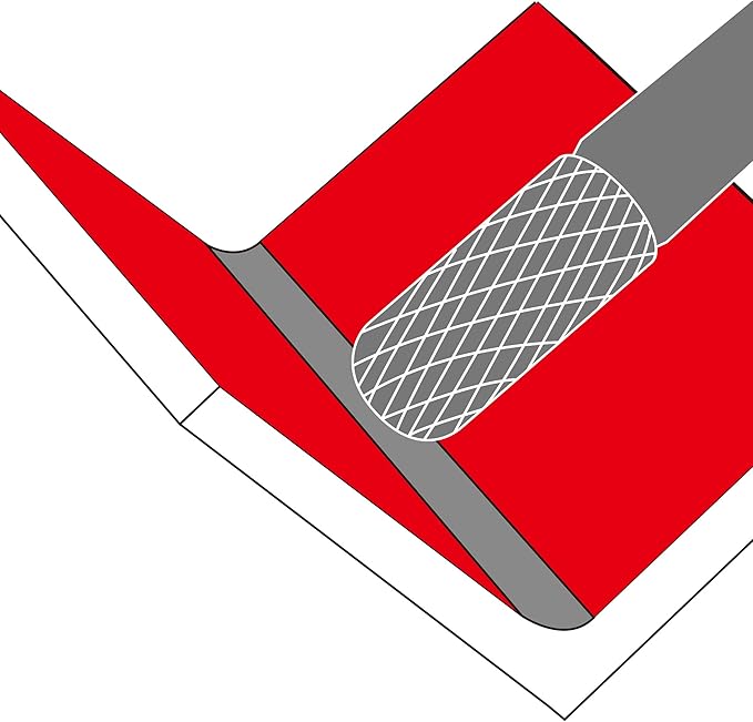 HAUTMEC Tungsten Carbide Rotary Burr Bit – 1/4" Shank, Double Cut Tungsten Rotary File for Die Grinder, Professional Grade, Suit for Metal Carving, Grinding, Engraving & Deburring - HT0198