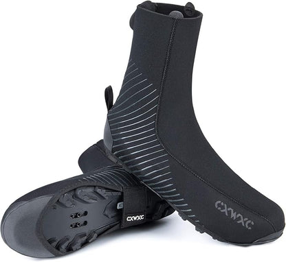 Cycling Shoe Covers Cold Weather for Men Women - Waterproof Shoe Covers Winter Outdoor Sports - Rain Cycling Overshoes, Road/Mountain Bike Booties