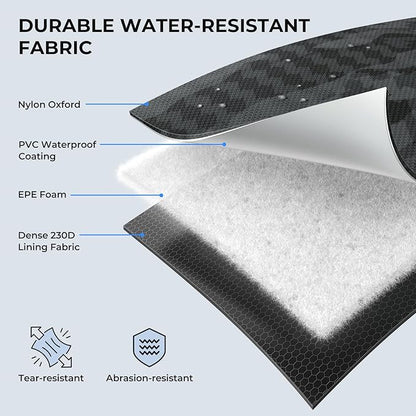 KastKing BaitSpace Fishing Sling Bag, Fishing Backpack with Rod & Beverage Holder, Tackle Bag for Fishing Gear