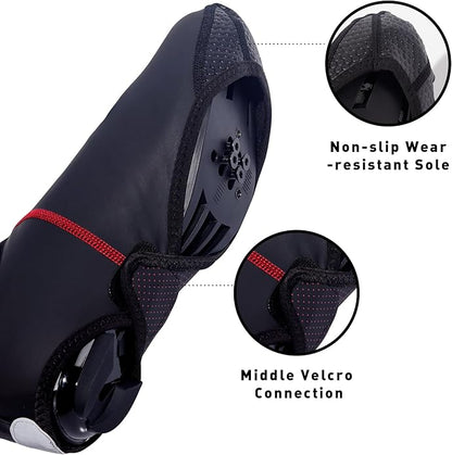 Cycling Shoe Covers Winter Warm Road MTB Bicycle Booties Windproof Bike Overshoes Thermal Shoes Cover for Men Women