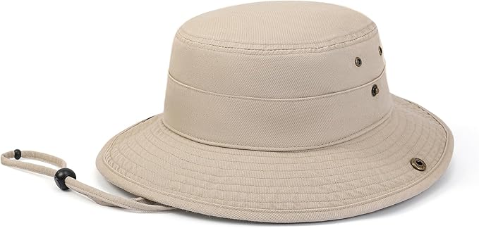Foraker Bucket Sun Hats with Wide Brim for Men Women, UPF 50+ Boonie Hat Foldable UV Protection Hiking Beach Fishing Safari