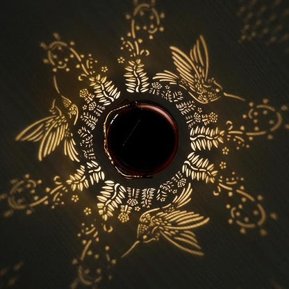 Hummingbird Solar Lantern - Hummingbird Solar Lights for Outside, Patio, Backyard, and Porch - Waterproof Hanging Lantern for Outside - Perfect Gifts for Women