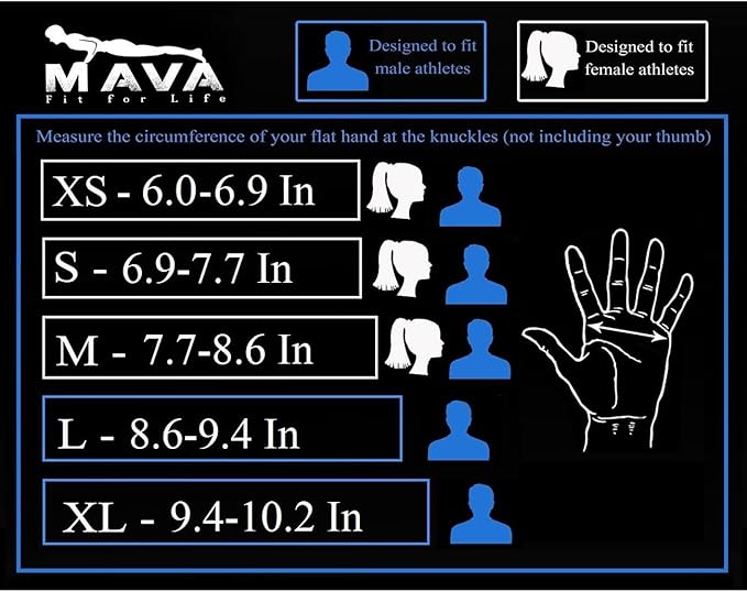 Mava Sports Cross Training Gloves with Wrist Support for WODs,Gym Workout,Weightlifting & Fitness-Silicone Padding, No Calluses-Suits Men & Women-Weight Lifting Gloves for a Strong Grip