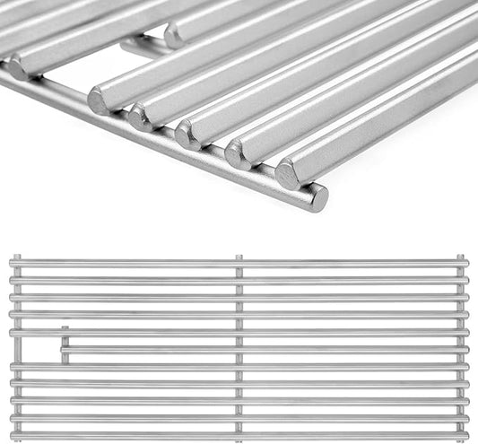 2025 3/8" Stainless Steel BBQ Grill Grates Replacement Parts for 65073 L60000 L75000 L90000, Bull 16517 BBQ Angus, Brahma, Lonstar Select, Outlaw Steer Premium, Lonestar Select