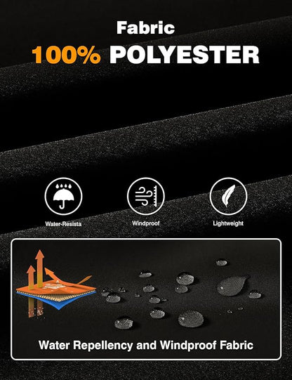 TBMPOY Men's Lightweight Bomber Jackets Light Windbreaker Casual Stylish Fall Golf Zip Up Dress Business Varsity