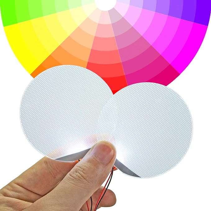 [ Round ] RGB Star-Lord Decorations led Light Flexible Helmet Lights Cosplay DIY kit RGB Superhero for Men Gifts