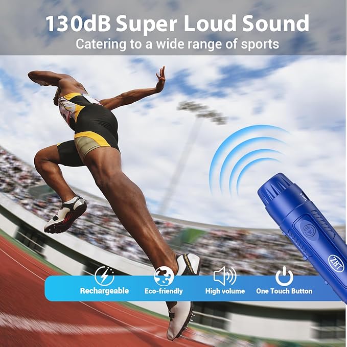 ZHT Electronic Whistle for Coaches, Referees, Teachers - 3 Tones & 3 High Volume, Handheld Whistles with Lanyard - Sports Whistle for Volleyball Soccer, Outdoor Camping, Emergency Safety