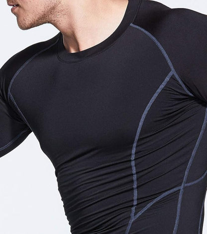 TSLA Men's Thermal Long Sleeve Compression Shirts, Athletic Base Layer Top, Winter Gear Running T-Shirt