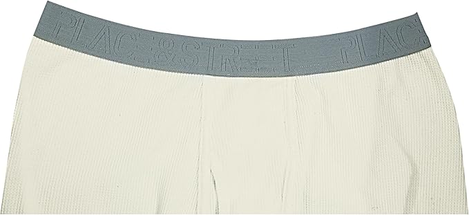 Thermal Underwear Pants for Men Long Johns Cotton Blend Base Layer Waffle Knit Bottoms Classic Cold Weather