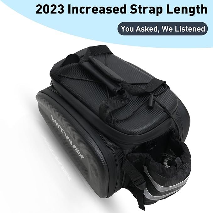 HITWAY Rack Bag GB2 Bike Rack Bag, Expandable Rear Trunk Bicycle Bike Bag for Luggage Carrier Bags Waterproof for Ebike