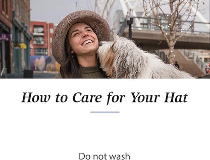 Wallaroo Hat Company – Women’s Catalina Sun Hat – Wide Brim Natural Fiber and Adjustable Sizing for Medium Crown Sizes