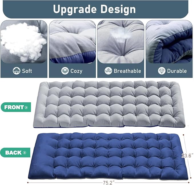 DoCred Heavy Duty Chaise Lounge Chair, Adjustable 5-Position Folding Chaise Lounge Chairs for Outside, Portable Lay Flat Beach Lounge Chair for Outdoor Sunbathing Beach Pool Lawn Camping