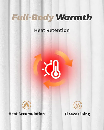 WEERTI Thermal Underwear for Men Long Johns with Fleece Lined Base Layer Men Cold Weather Top Bottom