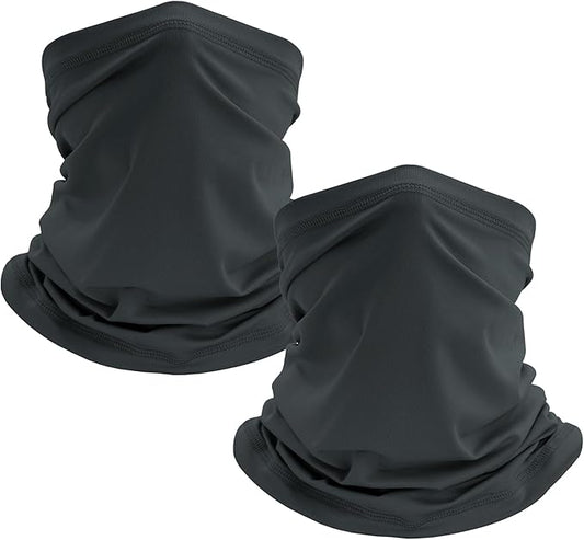 Pukavt 2 Pack 3 Hole Winter Knitted Mask, Full Face Cover Ski Mask Warm Balaclava for Skiing, Motorcycle, Snowboard