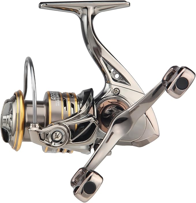 HAUT TON 8000/10000/12000 Big Game Surf Spinning Fishing Reel,20KG Drag Power. Backlash-Free Bearings,Metal Reel Seat,Zinc Alloy Gear for Saltwater Inshore and Offshore Fishing