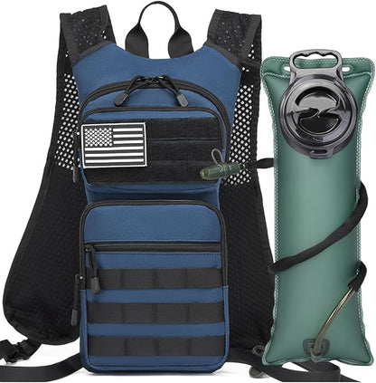 ATBP Insulated Hydration Pack Hiking Water Backpack Running Vest with 3L TPU Bladder Bag for Marathon Cycling Men