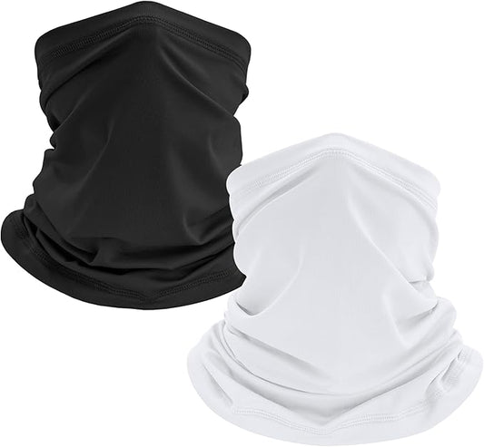 Pukavt 2 Pack 3 Hole Winter Knitted Mask, Full Face Cover Ski Mask Warm Balaclava for Skiing, Motorcycle, Snowboard