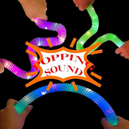 Pink 12 Pack Light Up Party Favors Supplies,Bulk Glow Sticks Bracelet,Necklace Accessories for Kids,Birthday Return Gifts Treats,Easter Basket Goodie Bag Stuffer Fillers for Boys Girls