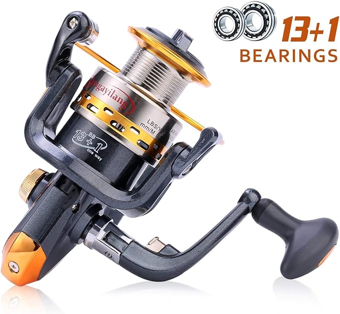 Sougayilang Fishing Rod Reel Combos Carbon Fiber Telescopic Fishing pole with Spinning Reel for Travel Saltwater Freshwater Fishing
