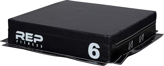 REP Fitness Stackable Soft Foam Plyo Box Set, Adjustable Plyometric Jump Box for Home Gym Workouts, Plyometric Jumping Platform for Exercise, Step Training, HIIT & CrossFit