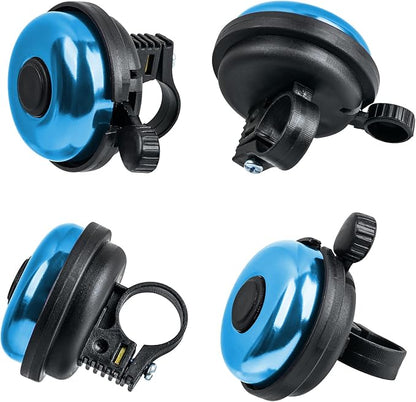 Classic Bike Bell, Aluminum Bicycle Bell, Loud Crisp Clear Sound Bicycle Bike Bell for Adults Kids
