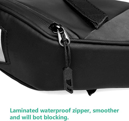 PDEEY Bike Saddle Bag, Bicycle Under Seat Pouch, Cycling Wedge Pack for Mountain Road, Cycling Accessories Storage Velcro Pack Waterproof Durable Pouch for Mountain, Beach or Road Bikes