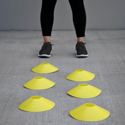 Juvale Adjustable Agility Ladder Set - Football Footwork Ladder Drills - Agility Cone Drills for Soccer Training - Parachute Speed Training - 20 Ft, 6 Cones & Parachute