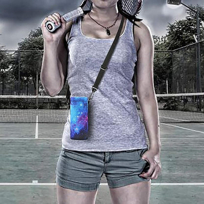 RICHEN Neoprene Water Bottle Carrier Bag with Adjustable Shoulder Strap,Insulated Water Bottle Cover for Stainless Steel/Glass/Plastic Bottles