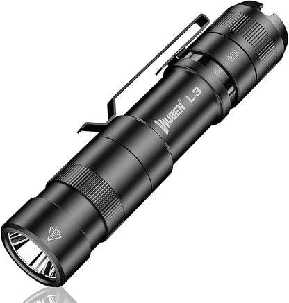 WUBEN L3 Flashlights High Lumens, 3000 Lumens Flash Light Bright Flashlight Rechargeable, Dual-Way USB C Charging 6 Mode, IP68 Handheld Flashlight for Tactical/Outdoor, Tool Gifts for Men