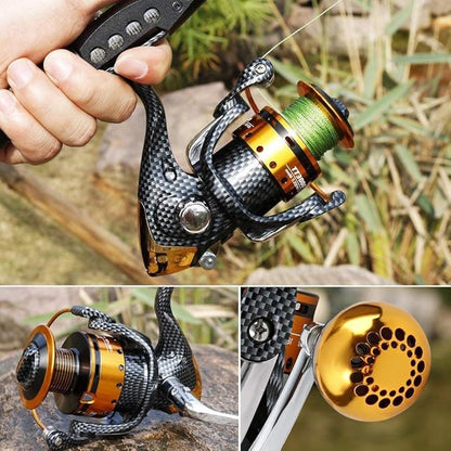 Fishing Reels- 12+1 BB, Light and Smooth Spinning Reels, Powerful Carbon Fiber Drag, Saltwater and Freshwater Fishing
