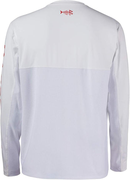 BASSDASH Fishing T Shirts for Men UV Sun Protection UPF 50+ Long Sleeve Tee T-Shirt