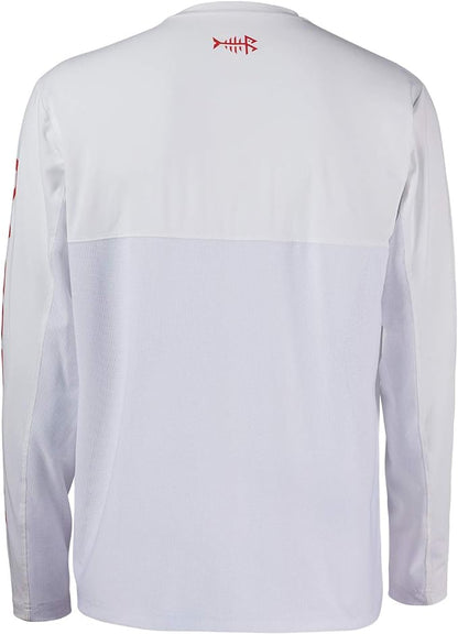 BASSDASH Fishing T Shirts for Men UV Sun Protection UPF 50+ Long Sleeve Tee T-Shirt